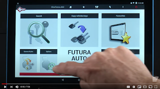 Futura Auto Key Cutting Machine Calibration